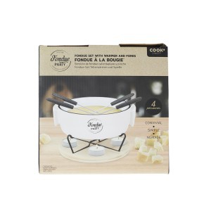 Fondiu rinkinys 4 asmenims 23x17x20 cm Cook Concept KA4599