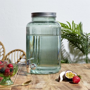 Indas stiklinis skysčiams su kraniuku 5 L talpos Cook Concept KA0495