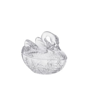 Indelis stiklinis saldainiams su dangteliu 9x13.7x12 cm 8445393534350