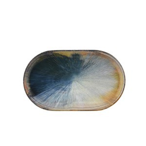 Padėklas/lėkštė 25x15 cm keramikinis MADERA Ambition 61393