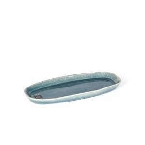 Padėklas/lėkštė 25,5x11,7x2,3 cm keramika OCEAN BLUE La Mediterranea 7470F20