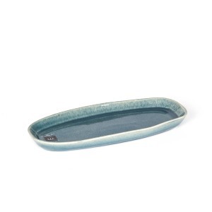 Padėklas/lėkštė 33,4x14,8x2,5 cm keramika OCEAN BLUE La Mediterranea 7470F22