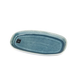 Padėklas/lėkštė 33,4x14,8x2,5 cm keramika OCEAN BLUE La Mediterranea 7470F22
