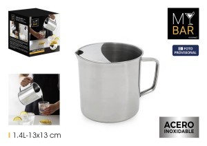 Ąsotis nerūdijančio plieno 1,4 L D13xH16 cm My Bar BY01019978591