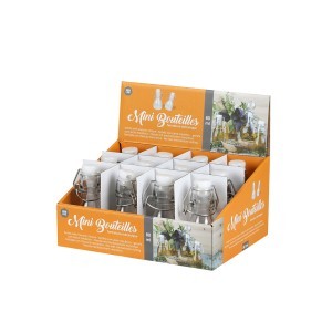 Butelis stiklinis MINI 80 ml 5x5x11 cm Urban Living 21235