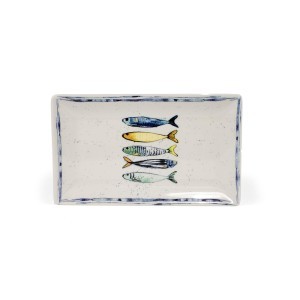 Padėklas/lėkštė 25x15x2 cm melaminas PEIXE La Mediterranea BY07032379154