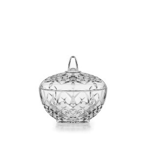 Saldaininė/cukrinė stiklinė su dangteliu 12x11 cm La Mediterranea 829900196