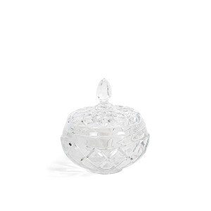 Saldaininė stiklinė su dangteliu 17.5x17.5x19 cm 8430540858502