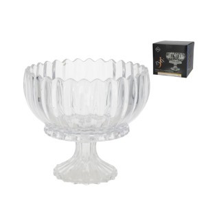 Dubuo stiklinis ant kojelės 23.3x23.3x21.5 cm 8445393567761