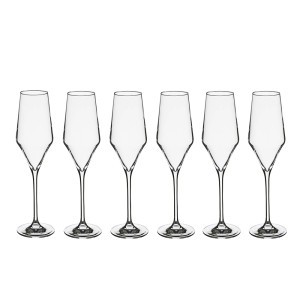 Taurės šampanui 220 ml 6 vnt komplekt. Secret de Gourmet 154731