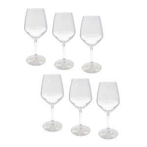 Taurės vynui 435 ml 6 vnt. Bormioli 8004360072921