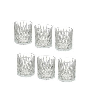 Taurės viskiui 315 ml 6 vnt komplektas stiklas Vivalto 18163