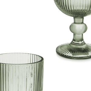 Taurės vynui 260 ml 6 vnt komplekt. žalsvos sp. Vivalto 84914