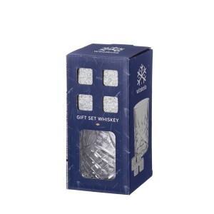 Viskio rinkinys (taurė ir akmeniniai kubeliai) Winteria 640813