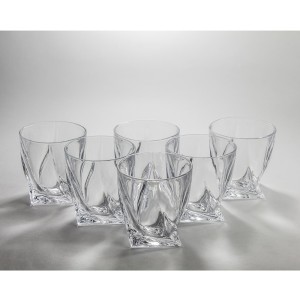 Taurės viskiui 340 ml 6 vnt. komplektas