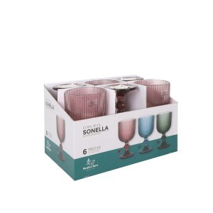 Taurės vynui/vandeniui 360 ml 6 vnt komplektas Santa Clara STA832STP21T