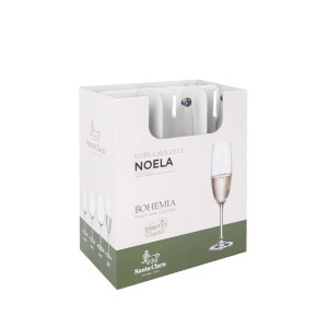 Taurės šampanui 220 ml 6 vnt komplektas Noela Bohemia Santa Clara STA-914S03222