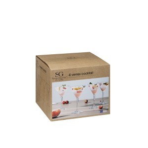 Taurės 300 ml 4 vnt komplektas Secret de Gourmet 160615