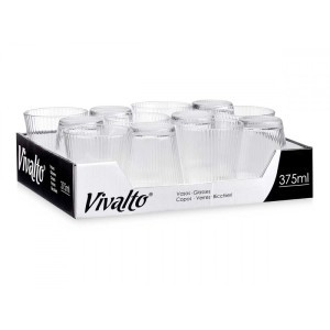 Stiklinių komplektas 12 vnt 375 ml Vivalto 82273
