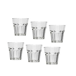 Stiklinės 6 vnt 300 ml skaidrios 8445393387970