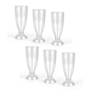 Stiklinė kokteiliams/glotnučiams 400 ml plastikinė La Mediterranea BY01054676727