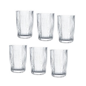 Stiklinių komplektas 6 vnt 350 ml D7,9xH8 cm RILLET Ambition 67605