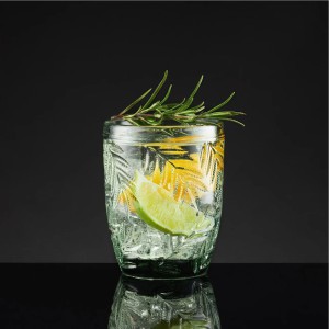 Stiklinė 300 ml (mix - žalsvos, skaidrios) PALM Ambition 67622 (6)