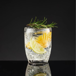 Stiklinė 300 ml (mix - žalsvos, skaidrios) PALM Ambition 67622 (6)