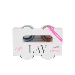 Stiklinių komplektas 4 vnt 395 ml spalvotos LAV CO1096839