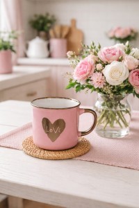 Puodelis keramikinis 300 ml (mix 4) 8445393275055