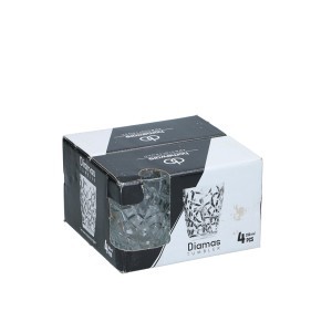 Stiklinės 280 ml 4 vnt. 622000002172
