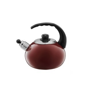 Virdulys 2,1  l EMALIA tamsiai raudonos spalvos, emaliuotas 50867