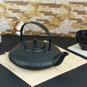 Arbatinukas keramikinis juodas 600 ml Home Deco KA4554