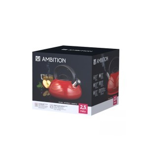 Virdulys 2,5 l VELO raudonos spalvos Ambition 50876