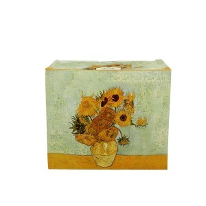 Puodelis porcelianinis XXL Van Gogh Saulėgrąžos  1000 ml DUO