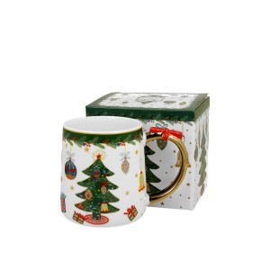 Puodelis porcelianinis Eglutė 450 ml kld DUO