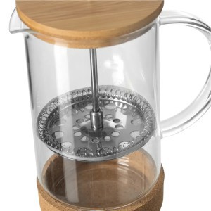 Kavinukas 600 ml skaidrios/bambuko spalvos Secret de Gourmet 160718