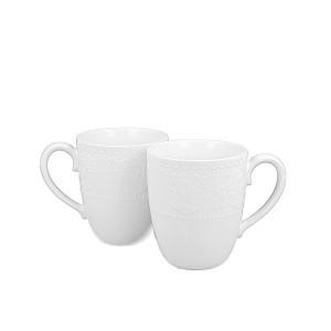 Puodeliai porcelianiniai 2 vnt. Alice 370 ml DUO