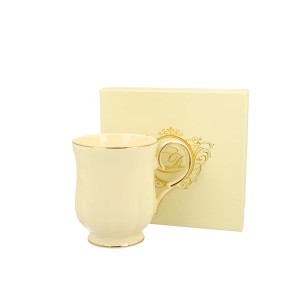 Puodelis porcelianinis kreminės spl. Clark 450 ml DUO
