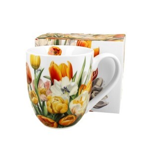 Puodelis porcelianinis Tulpės 1000 ml DUO