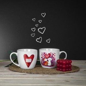 Puodelis porcelianinis Myliu 460 ml DUO