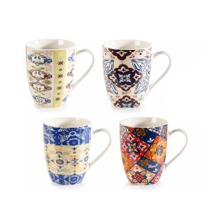 Puodelis porcelianinis 350 ml (mix) 72.11.67