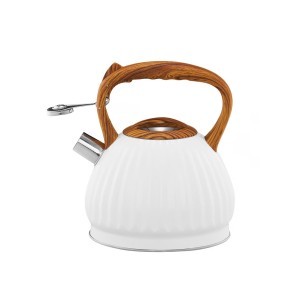 Virdulys 2,5 l CURLY baltos/medžio spalvos Ambition 42783