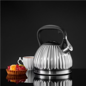 Virdulys 2,5 l CURLY plieno/juodos spalvos Ambition 42776