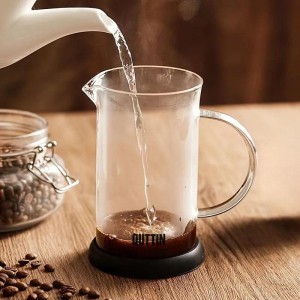 Kavinukas/arbatinukas 350 ml borosilikatinis stiklas Quttin BQ01100778106