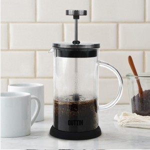 Kavinukas/arbatinukas 800 ml borosilikatinis stiklas Quttin BQ01100778108