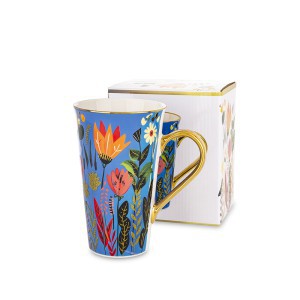 Puodelis porcelianinis Gėlės 700 ml 180010