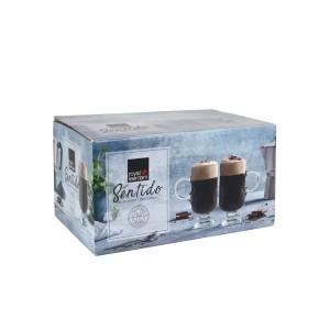 Puodeliai 6 vnt komplektas 260 ml stikliniai Royal leerdam 761210660826S