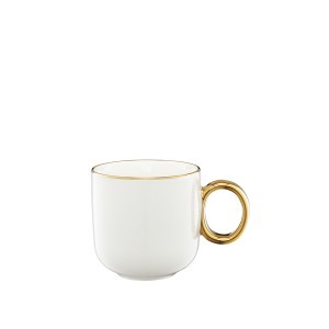 Puodelis porcelianinis ROYAL 380 ml baltas Ambition 43630