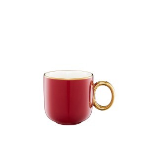 Puodelis porcelianinis ROYAL 380 ml raudonas Ambition 43632